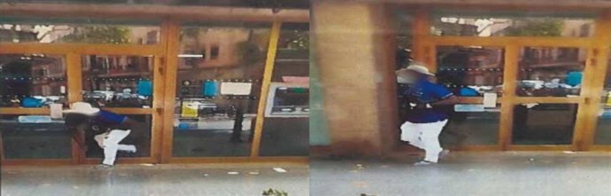 Imágenes del joven detenido.