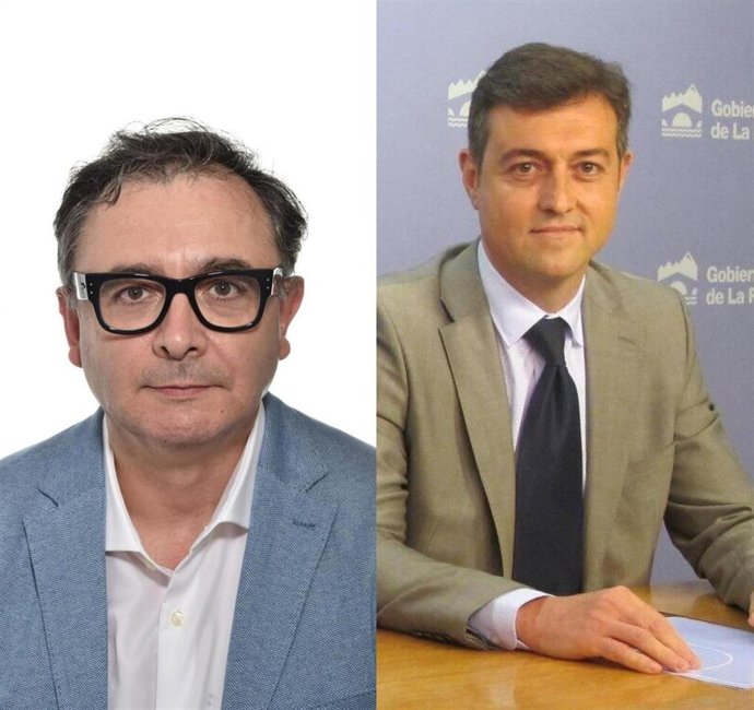 Luis Pérez Echeguren, nombrado gerente de ADER y Juan Carlos Oliva, nuevo gerente de la Fundación Rioja Salud