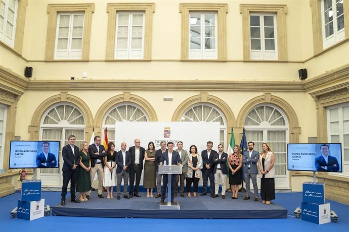 Presentación de la estructura del equipo de gobierno de la Diputación de Almería.