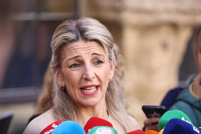 Archivo - La vicepresidenta segunda del Gobierno y ministra de Trabajo y Economía Social, Yolanda Díaz, en una imagen de archivo.