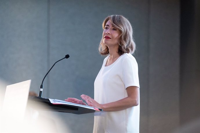 La ministra de Transportes, Movilidad y Agenda Urbana, Raquel Sánchez.