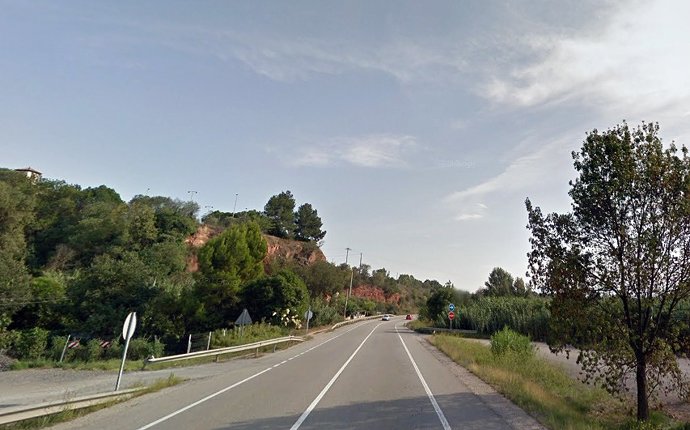 Tramo entre Manresa y Sant Joan de Vilatorrada de la C-55 en la província de Barcelona.