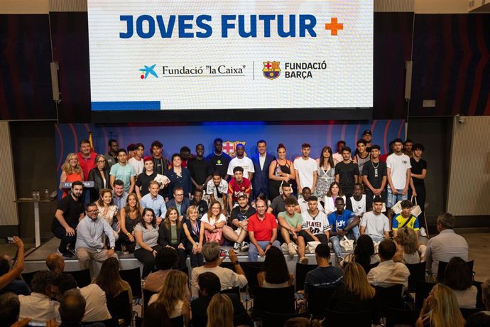 Acto de clausura de este martes de la primera edición Joves Futur+