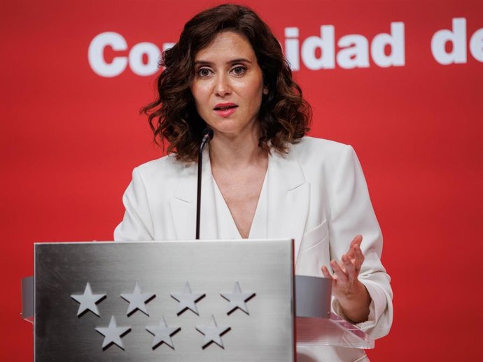 Imagen de recurso de la presidenta de la Comunidad de Madrid, Isabel Díaz Ayuso