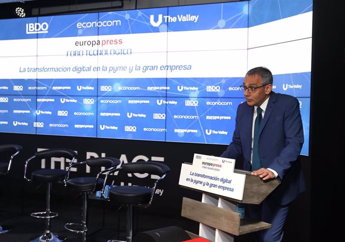 Archivo - El director de Red.es, Alberto Martínez Lacambra, participa en un Foro Tecnológico, en el auditorio The Valley, a 17 de mayo de 2022, en Madrid (España).