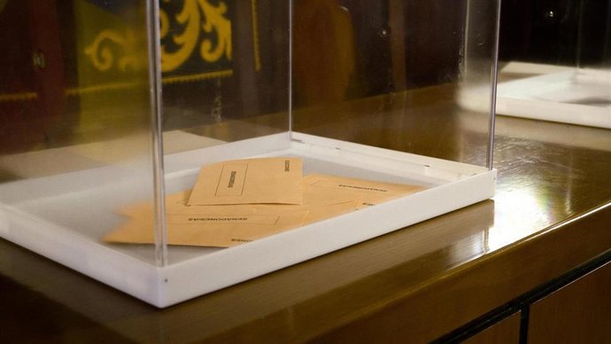 Foto de recurso de una urna electoral.