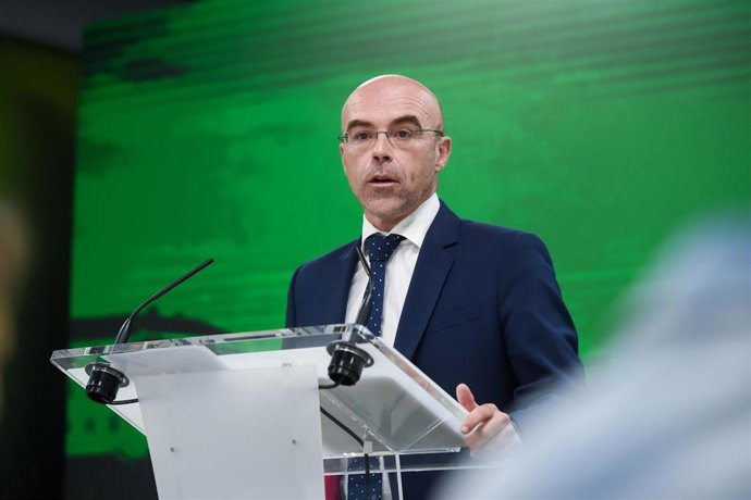 El portavoz del Comité de Acción Política de Vox, Jorge Buxadé, en una imagen de archivo