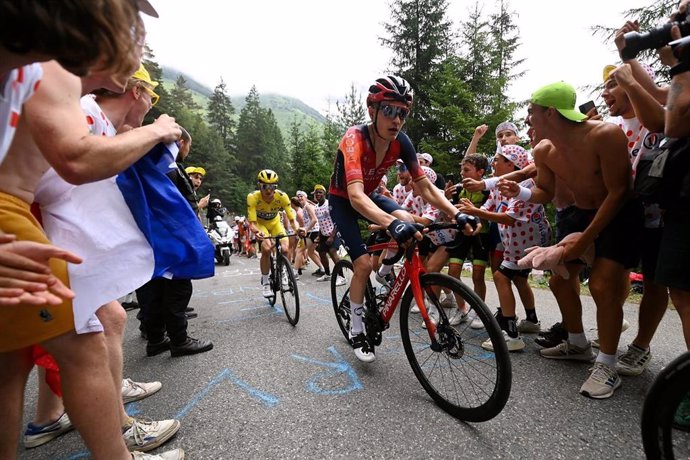 El ciclista español Carlos Rodríguez (INEOS Grenadiers).