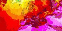 ECMWF alerta de una "cúpula de calor" en la mitad sur de Europa con temperaturas de más de 45ºC