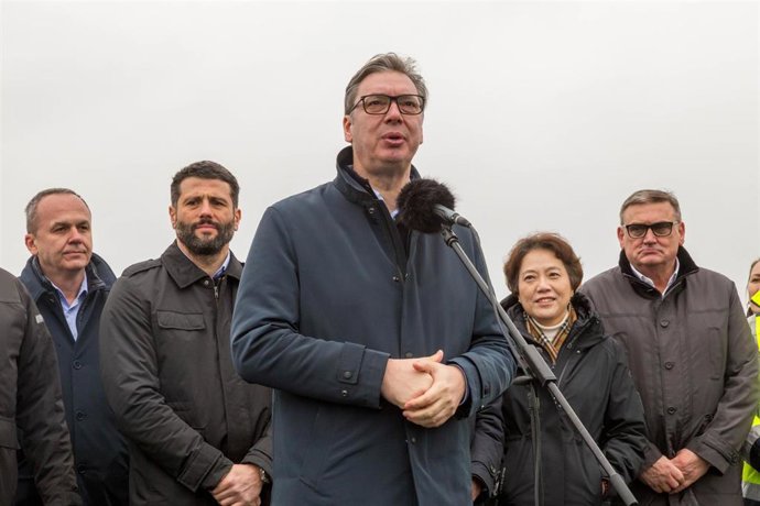 Archivo - El presidente de Serbia, Aleksandar Vucic.