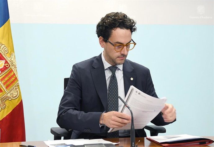 El ministro de Medio Ambiente y portavoz del Gobierno de Andorra, Guillem Casal.