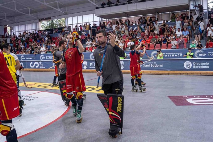 La selección española masculina de hockey sobre patines