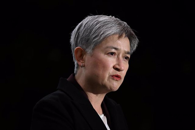 Archivo - La ministra de Exteriores de Australia, Penny Wong