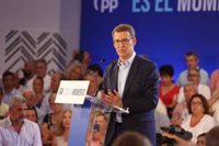 Feijóo no vio "ninguna novedad" en el debate y replica a Sánchez si se "avergüenza" de estar con Otegi o Junqueras