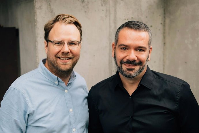 The future management duo of TargetVideo: Maximilian Gall (l.) and Uros Jojic (Photo by: Nicky Kube)