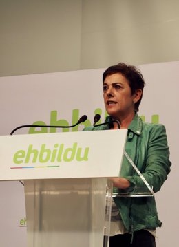 Archivo - La dirigente de EH Bildu Mertxe Aizpurua