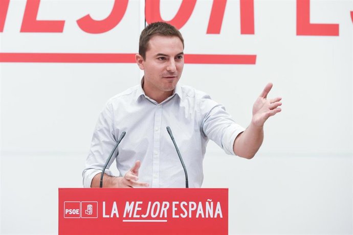 El secretario general del PSOE-M, Juan Lobato.