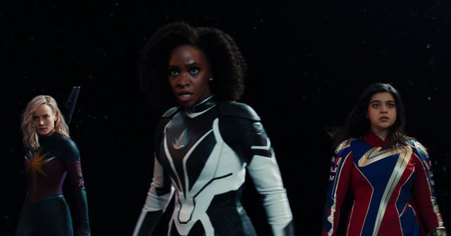 The Marvels revela los nuevos uniformes que lucirán sus heroínas en la película de Marvel