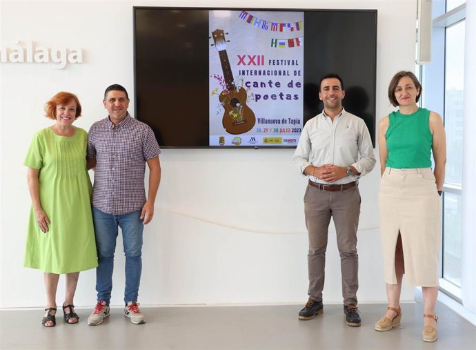 Villanueva de Tapia celebra el XXII Festival Internacional de Cante de Poetas con el impulso de la Diputación