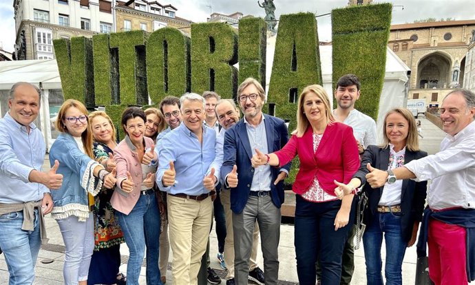 El candidato al Congreso de los Diputados del PP por Álava, Javier De Andrés