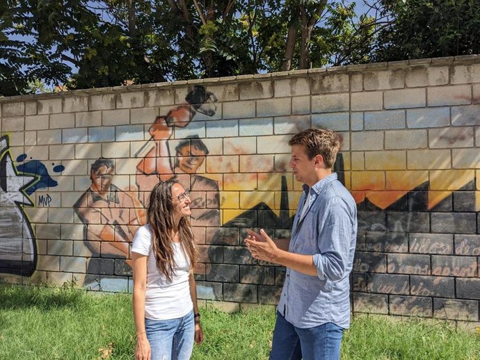 Laura Vergara y Jorge Pueyo.