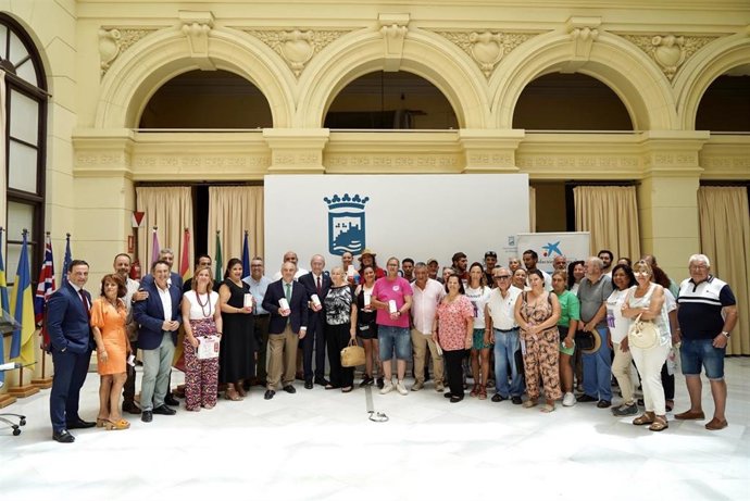 Presentación de la línea de refuerzo de CaixaBank al programa municipal de reparto de alimentos