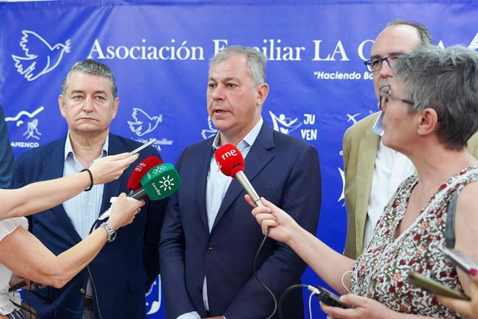 El alcalde de Sevilla, José Luis Sanz, en una imagen de archivo. 