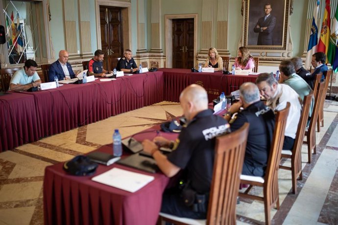 Junta Local de Seguridad del Ayuntamiento de Huelva.