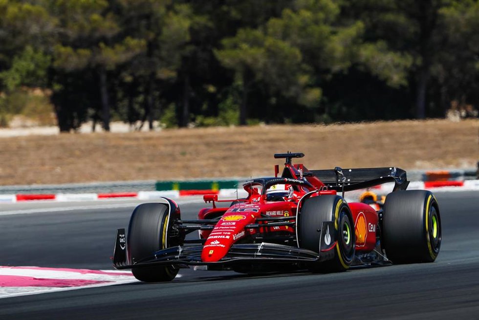 Archivo - Charles Leclerc durante el GP de Hungría 2022.