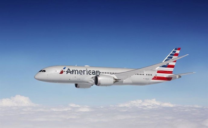 Archivo - Un avión de American Airlines.