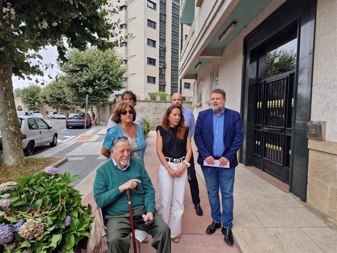 Familia y abogados de Déborah Fernández.