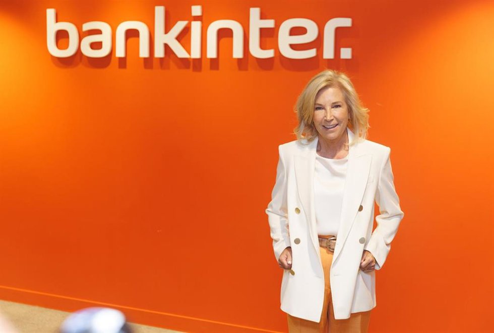 La consejera delegada de Bankinter, María Dolores Dancausa, durante la presentación de los resultados del primer semestre de 2023 de Bankinter, a 20 de julio de 2023, en Madrid (España).