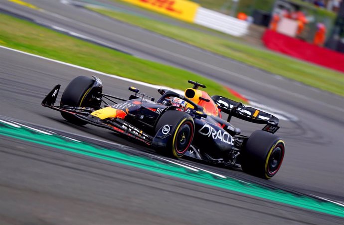 El piloto neerlandés Max Verstappen (Red Bull) durante el Gran Premio de Gran Bretaña.