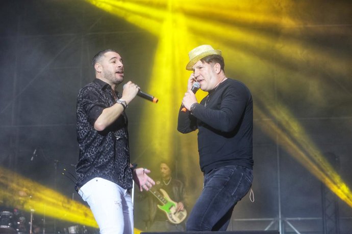 Archivo - El grupo musical Andy y Lucas 