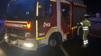Diez intoxicados leves en un incendio en una vivienda en Parla