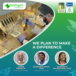Sathgen Therapeutics completes the dosing of the first cohort in a phase 1 clinical trial targeting difficult-to-treat cancers.