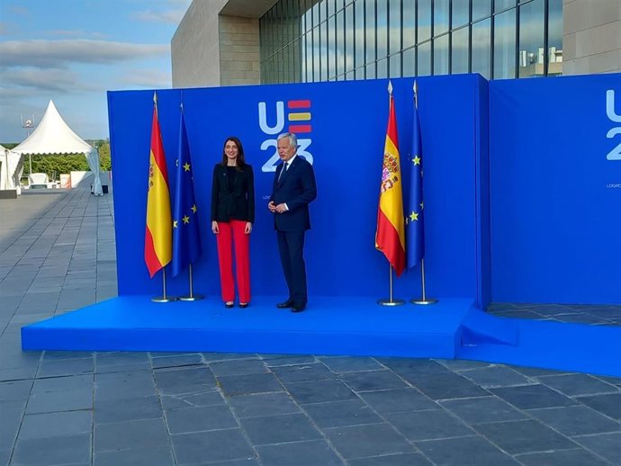 La ministra de Justicia, Pilar Llop, recibe este viernes al comisario europeo de Justicia, Didier Reynders