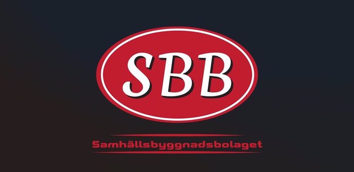 Archivo - Logo de la inmobiliaria sueca SBB.