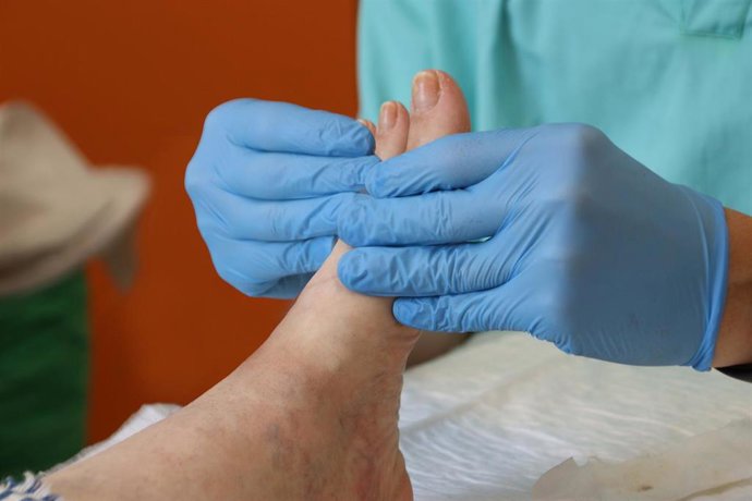 Archivo - Pies, fascitis plantar