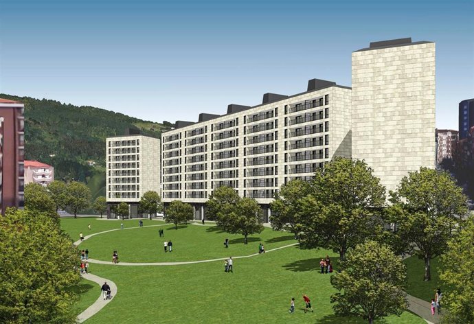 Archivo - Proyecto de viviendas en Pozokoetxe