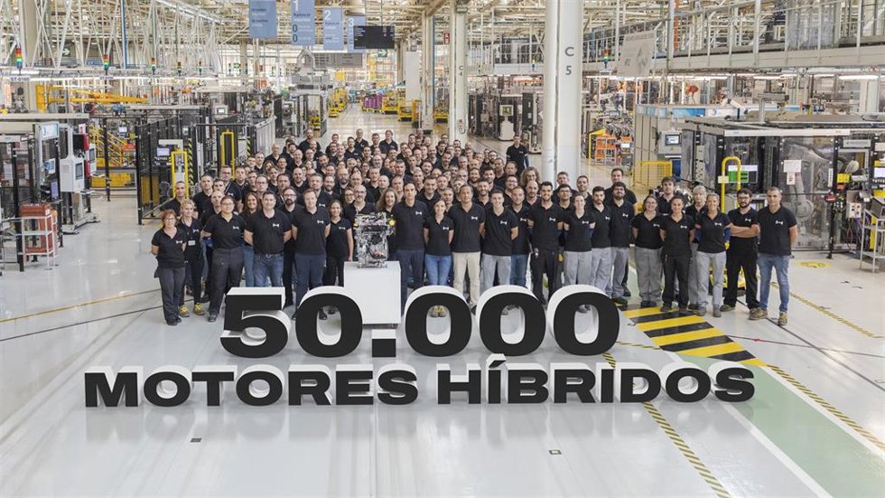 Imagen facilitada por HORSE con motivo de la fabricación del motor híbrido número 50.000