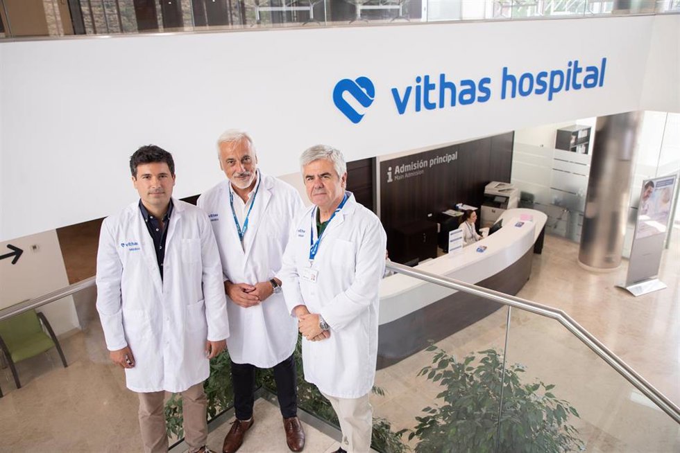 Equipo de oncología molecular del Hospital Vithas Granada.