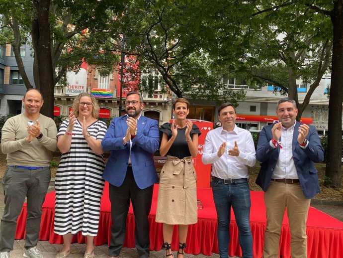 Acto de clausura de campaña del PSN este viernes.