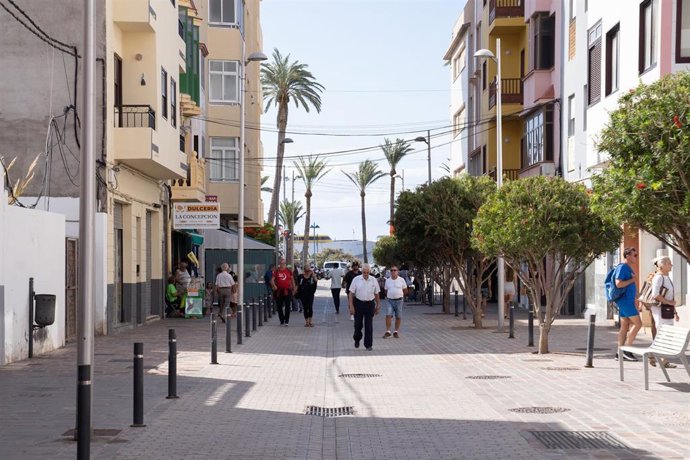 Zona comercial de San SEbastián de La Gomera