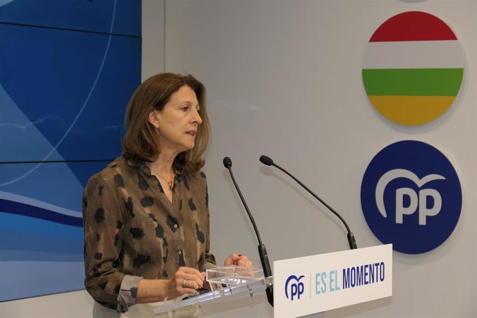 Mar San Martín, en la rueda de prensa