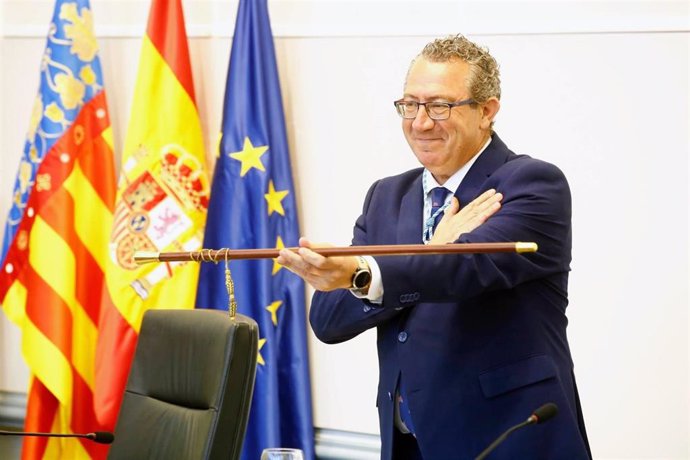 El presidente de la Diputación de Alicante, Toni Pérez.