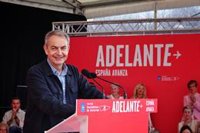Zapatero pide un "reencuentro mayoritario" el 23J de Andalucía con el PSOE, "la mejor pareja de la democracia"