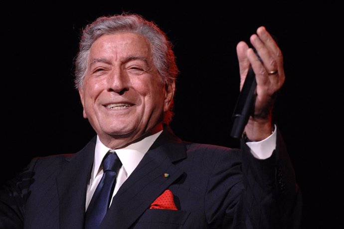 Archivo - El cantant nord-americ Tony Bennett