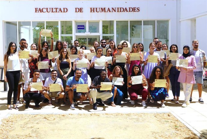 Archivo - La Universidad de Huelva imparte un año más su Escuela de Verano para el alumnado internacional.