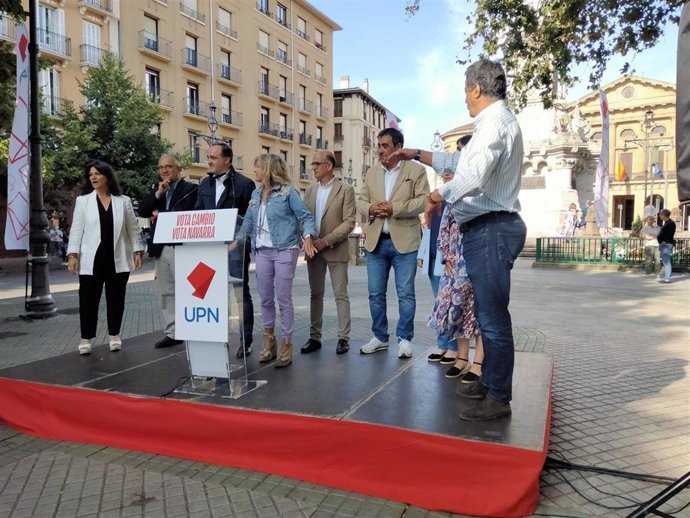 Acto de cierre de campaña de UPN.